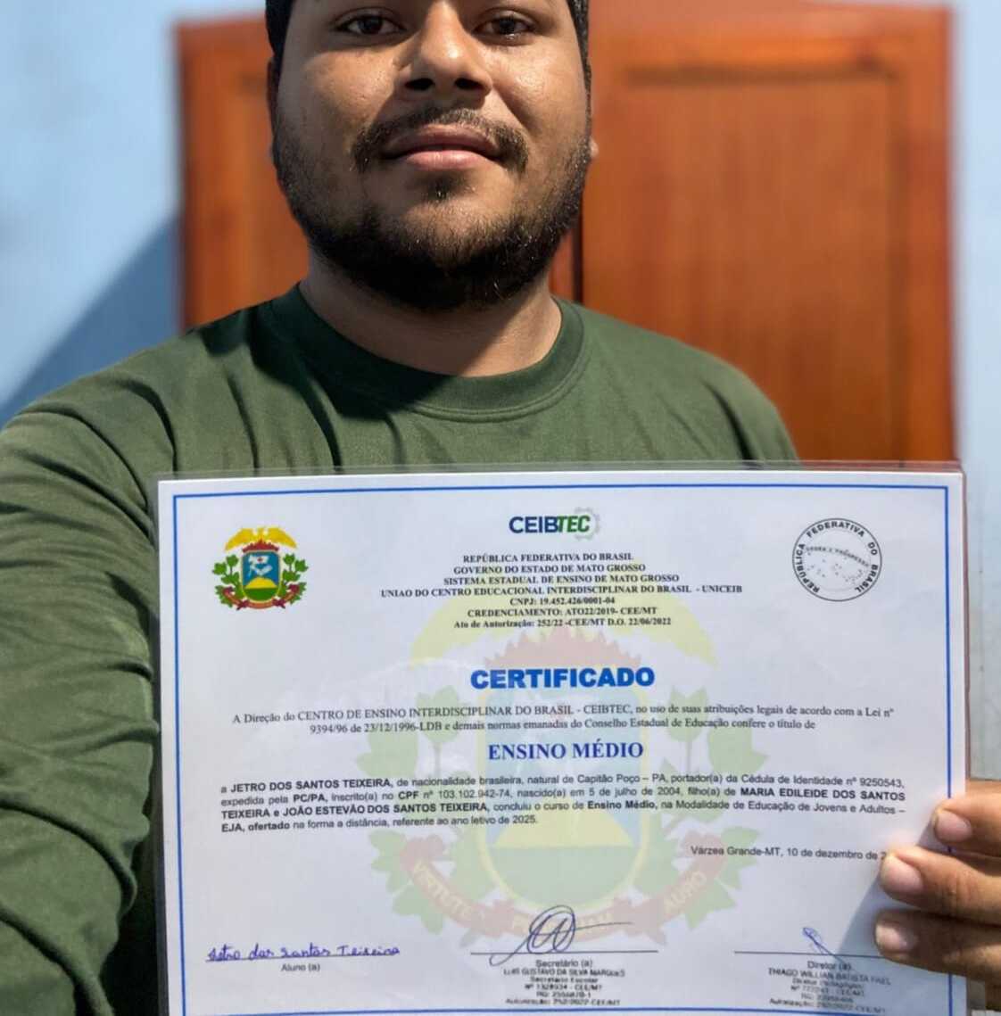 Aluno aprovado 2