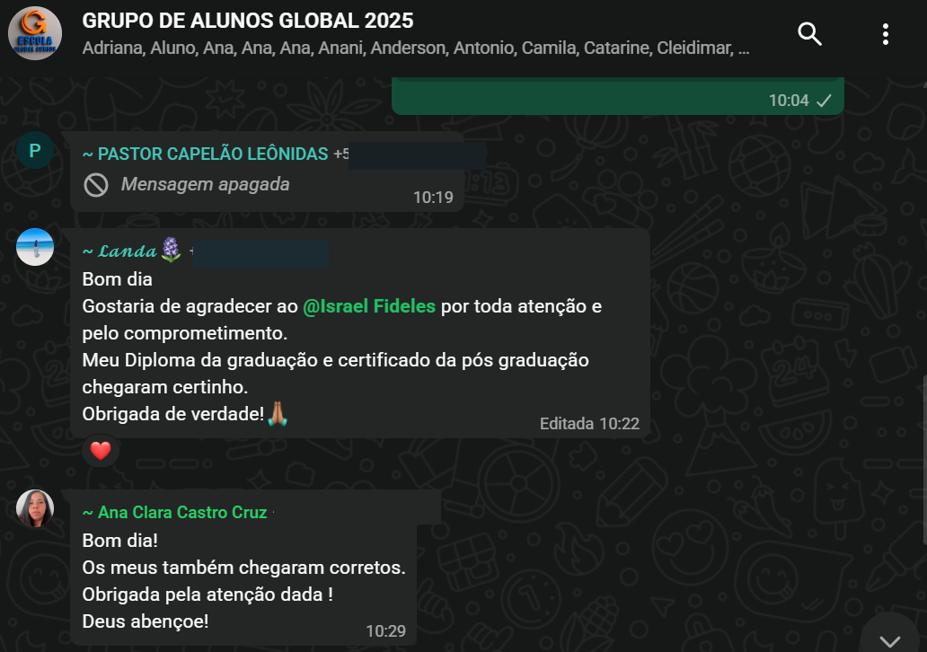 Print de depoimento 1