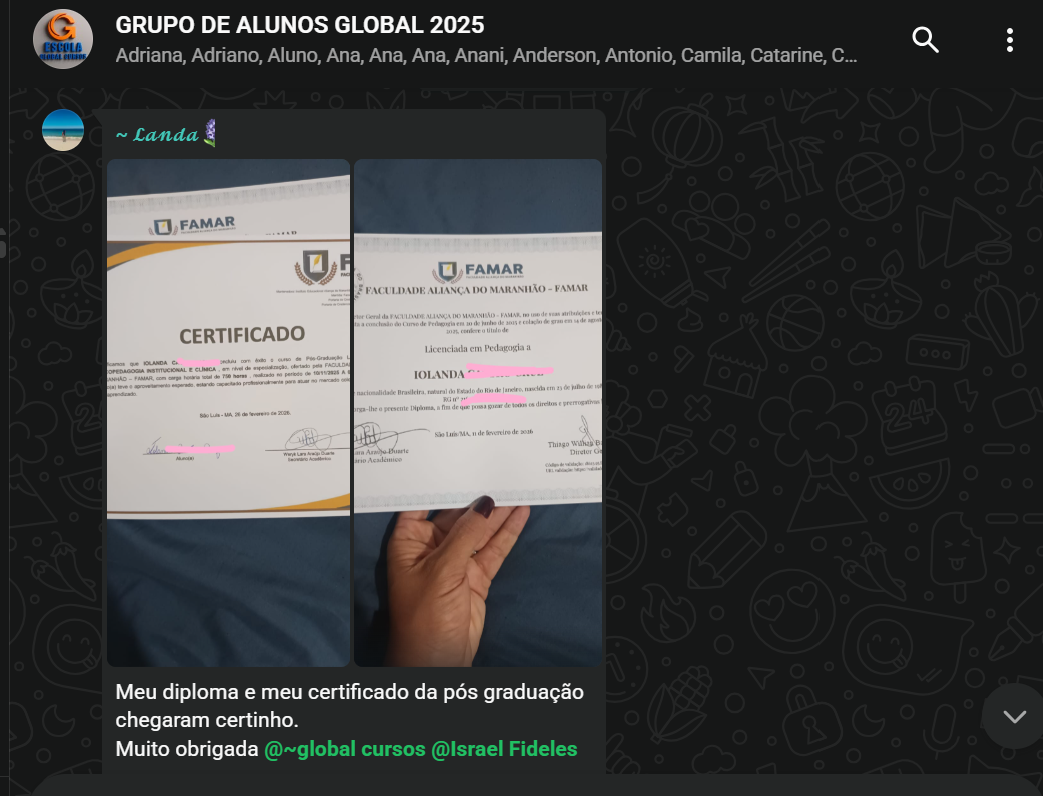 Print de depoimento 2